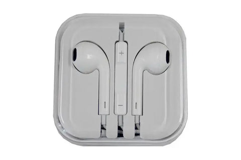 Iphone earphones aux 3.5mm in plastic box