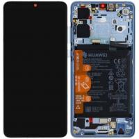 Huawei P30 Lite (Back Camera 48Mp Version) Touch+Lcd+Frame+Battery Blue Service Pack