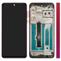 Motorola Moto G8 Play XT2015 touch+lcd+frame red original