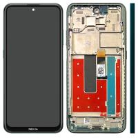 Nokia X10 ta-1332 touch+lcd+frame green original