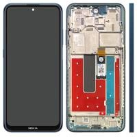 Nokia X20 ta-1341 touch+lcd+frame blue original