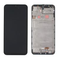 Samsung Galaxy A24 4G A245f Touch+Lcd+frame Black Service Pack