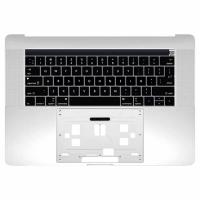 Macbook Pro 15" (2018) A1990 EMC3215 Keyboard+Frame Silver Grade B Europe Layout 100% Original