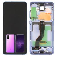 Samsung Galaxy S20 Plus G985 G986 Touch + Lcd + Frame Purple Service Pack