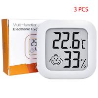 Multi-Function Electronic Hygrometer 3 PCS In Blister
