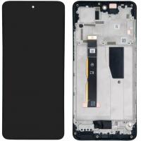 Moto G84 5G XT2347 Touch + Lcd + Frame Black Original