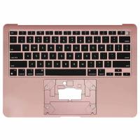 Macbook Air 13&quot; (2020) A2337 EMC 3598 Keyboard+Frame Rose Gold Grade A US Layout 100% Original