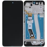 Moto G14 XT2341 Touch + Lcd + Frame Black Service Pack