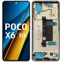Xiaomi Poco X6 5G Touch + Lcd + Frame Black Original