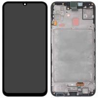 Samsung Galaxy A155 / A156 Touch + Lcd + Frame Black Service Pack