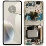 Moto Razr 40 XT2323 Touch + Lcd + Frame  6.9' White Service Pack