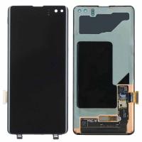 Samsung Galaxy S10 Plus G975f Touch + Lcd Black Service Pack