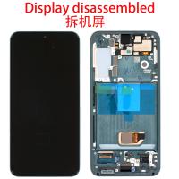 Samsung Galaxy S22 S901 Touch + Lcd + Frame Green Disassembled Grade B