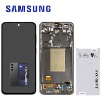 Samsung Galaxy S24 FE S721 Touch + Lcd + Frame Black Service Pack