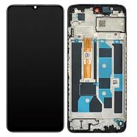 Oppo A40 (CPH2669) / A40m Touch + Lcd + Frame Black Original