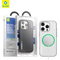 Blueo Dual-Color Liquid Silicone Magnetic Case iPhone 15 Pro White In Blister