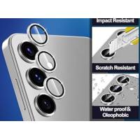 Blueo Phone Camera Lens Protector --3 pcs / package Samsung Galaxy S25 + (PLUS) / S936 Silver In Blister