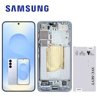 Samsung Galaxy S25 S931 Touch + Lcd + Frame Icy Blue Service Pack