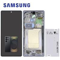 Samsung Galaxy S25 Ultra S938 Touch + Lcd + Frame Silver Blue Service Pack