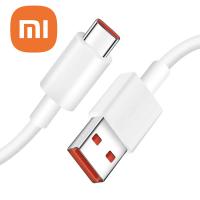 USB-A to USB-C Cable Xiaomi 60W 6A 1m White 450100001S4S in Bulk