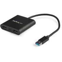 USB 3.0 to Dual HDMI Adapter USB to 2x HDMI Monitor Converter In Blister