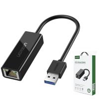 Ethernet Adapter Ugreen CR111 RJ45 USB 3.0 Black in Blister
