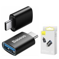USB-C to USB-A OTG Adapter Baseus Ingenuity Black in Blister