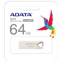 USB-A 2.0 FlashDrive Adata UV210 64Gb AUV210-64G-RGD