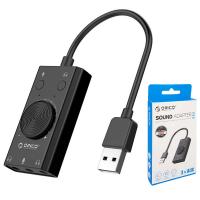 External Sound Card Orico SC2 3 x Jack 3.5mm Black in Blister