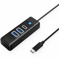 USB-C Hub Orico PWC2U-C3 2 x USB-A 3.0 - 1 x USB-C Black In Blister