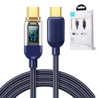 USB-C to USB-C Cable Joyroom A4 Display 100W 5A 1.2m Blue In Blister
