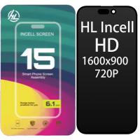 iPhone 15 Touch + Lcd + Frame Black HL Incell HD 1600x900 720P