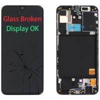 Samsung Galaxy A40 2019 A405f Touch + Lcd + Frame Glass Broken Display OK