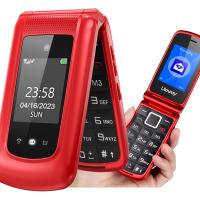 Uleway G380d Big Button Mobile Phone Red In Blister