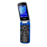 BRONDI CELLULARE PRESIDENT FLIP DUAL SIM FLIP BLU METAL
