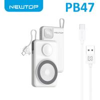 NEWTOP PB47 POWER BANK FAST CHARGING PD MAGSAFE + WATCH 10000MAH NERO