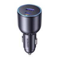 Car Charger UGREEN EC701 63W 3A 1 x USB-A - 1 x USB-C Black In Blister