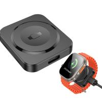 CQ16C Magnetic Charging Dock Hoco for Apple Watch Series Black In Blister