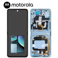 Motorola Moto Razr 40 Ultra XT2321 Touch + Lcd + Frame 6.9' Blue Service Pack