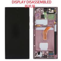 Samsung Galaxy S22 Ultra S908 Touch + Lcd + Frame Burgundy Disassembled Grade A
