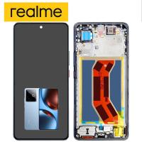 Realme GT 7T 5G (RMX5085) Touch + Lcd + Frame Blue Service Pack