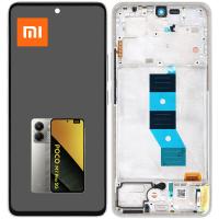Xiaomi Poco M7 Pro 5G Touch + Lcd + Frame Silver Service Pack
