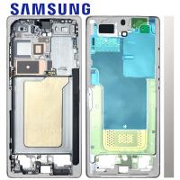 Samsung Galaxy S25 Ultra S938 Middle Frame + Side Key Gray Service Pack