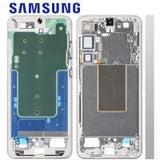 Samsung Galaxy S24+ S926 Middle Frame + Side Key Gray Service Pack