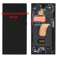 Samsung Galaxy S23 Ultra S918 Touch + Lcd + Frame Black Disassembled Grade C