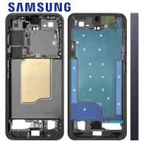 Samsung Galaxy S25 S931 Middle Frame + Side Key Black Service Pack
