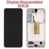 Samsung Galaxy S23 S911 Touch + Lcd + Frame Cream Disassembled Grade C