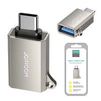 USB-C to USB-A OTG Adapter Joyroom S-H151 Silver in Blister