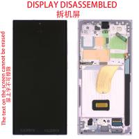 Samsung Galaxy S23 Ultra S918 Touch + Lcd + Frame Lavender Developer Version Disassembled Grade B