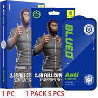 BLUEO 2.5D Silk full Cover Glass HD 1 PC WB6 iPhone 16 Pro / 17 / 17 Pro 6.3 In Blister